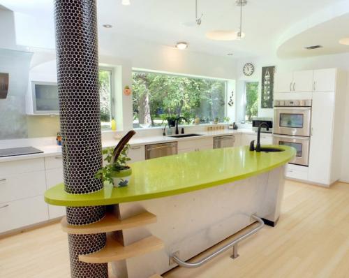 Оформление колонн в интерьере лофт. Колонны в интерьере