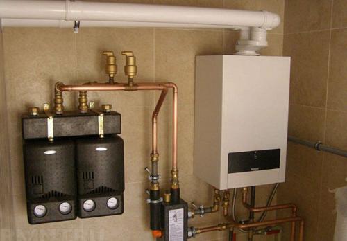 Как подключить самому газовый котел. Схема обвязки 02