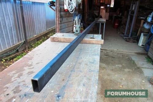 Откатные ворота с калиткой. Откатные ворота. Вариант 1