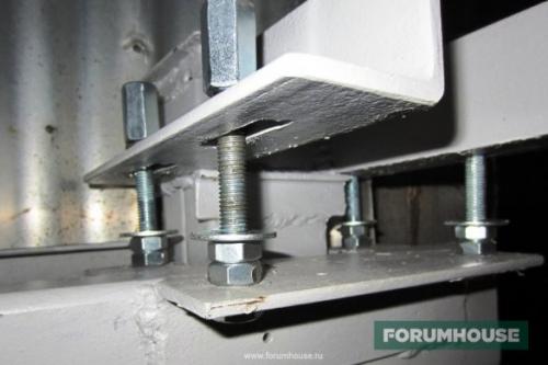 Откатные ворота с калиткой. Откатные ворота. Вариант 1