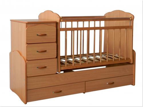 Чертеж детской кроватки с маятником. Кроватка-маятник: забота о малыше и его родителях