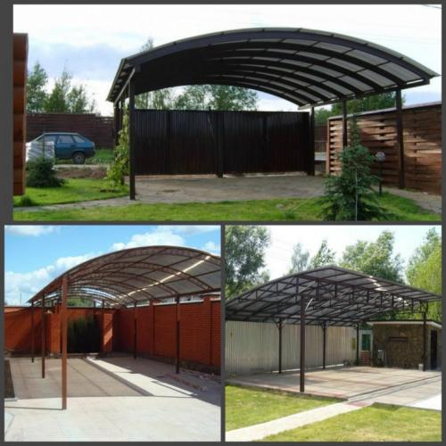 Проекты деревянных навесов для машин. Навес для автомобиля — краткая и понятная инструкция по созданию своими руками (80 фото)