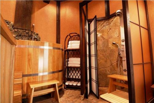 Мойка в бане дизайн интерьера. Помывочная в бане: дизайн интерьера 06