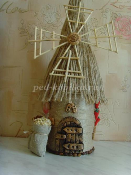 Мельница в ландшафтном дизайне. Материалы 19