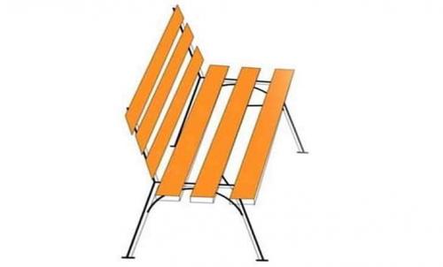 Чертеж лавки из профильной трубы. Что необходимо для изготовления лавочки 07