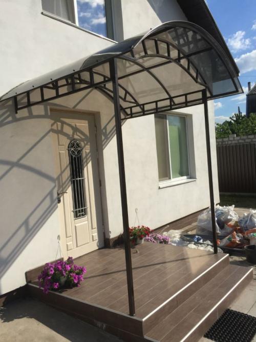 Раздвижной навес из поликарбоната. Навесы из поликарбоната — обзор лучших проектов и особенности выбора красивых идей оформления для навеса (105 фото)