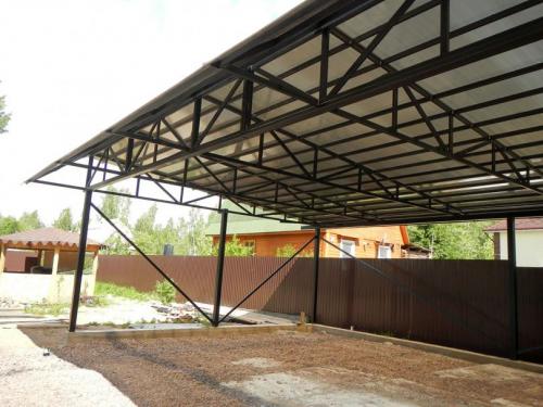 Раздвижной навес из поликарбоната. Навесы из поликарбоната — обзор лучших проектов и особенности выбора красивых идей оформления для навеса (105 фото)