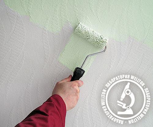 Стеклообои, как красить и чем. Подходящие краски 04