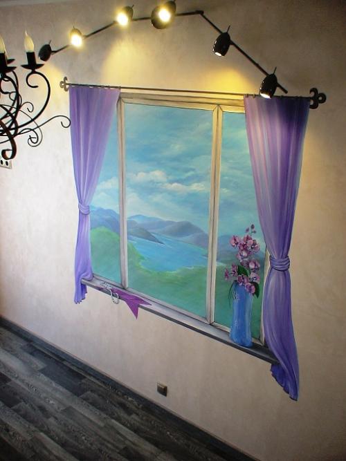 Готовые фальш-окна. Применение фальш окон в интерьере