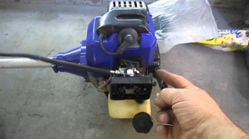 Триммер бензиновый устройство и ремонт. Конструкция бензокосы 06