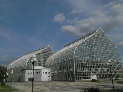 Сад непрерывного цветения в ботаническом саду. Оранжерея Главного ботанического сада РАН им. Н.В. Цицина