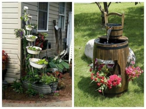 Мини пруд на даче. Водоем в миниатюре: дюжина простых идей