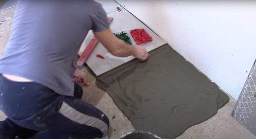 Правильная укладка плитки на пол. Пошаговая инструкция укладки плитки на пол