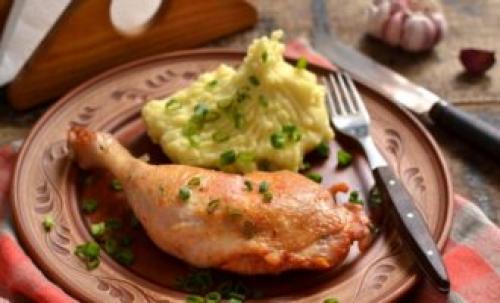 Курица с хрустящей корочкой на сковороде. Окорочка на сковороде — 8 вкусных рецептов куриных окорочков