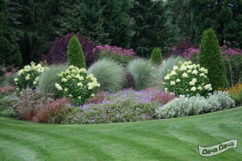 Миксбордеры из многолетников и декоративных: советы по созданию красивого сада 06