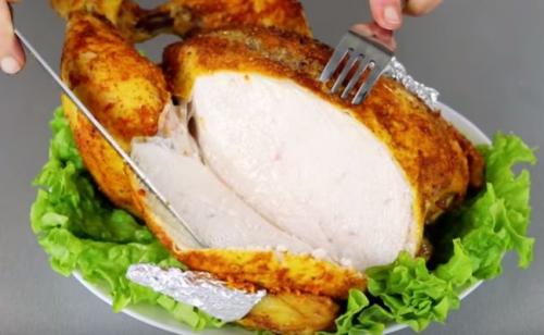 Курица с хрустящей корочкой в духовке. 10 СОЧНЫХ рецептов курицы целиком с хрустящей корочкой 2022 в духовке: пошаговые классические с фото
