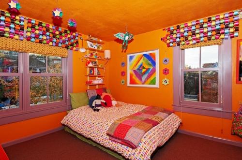 Современные решения: как сделать стены в детской уникальными 01