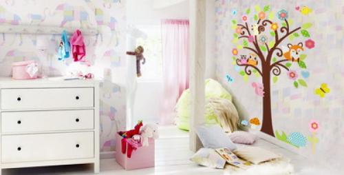 Как украсить стену в детской: подборка оригинальных решений для детей 03