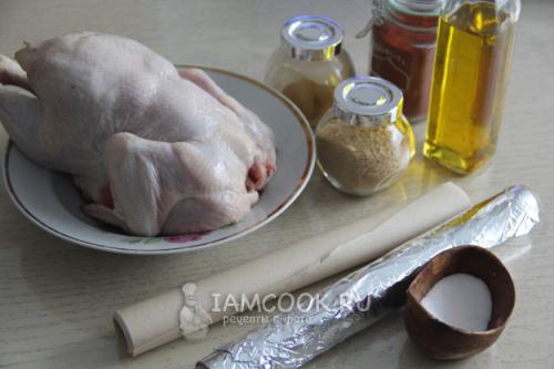 Курица в фольге целиком. Простой рецепт курицы запеченной целиком в фольге 24 Курица в фольге целиком. Простой рецепт курицы запеченной целиком в фольге 24