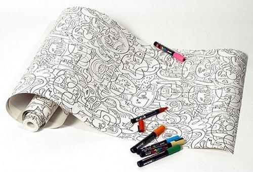 Как расписать стены в детской. Как преобразить детскую