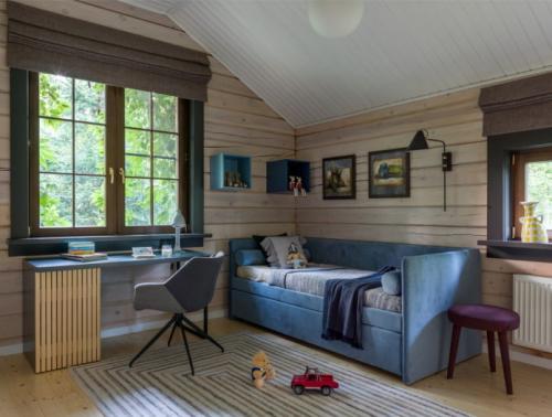 Как сделать стены в детской комнате уютными и интересными 06 Как сделать стены в детской комнате уютными и интересными 06