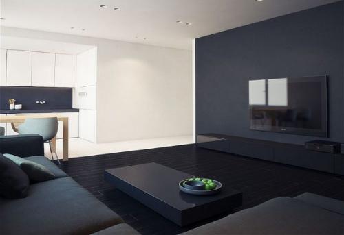 Цвет стен в гостиной с темной мебелью. Гостиная в темных тонах фото