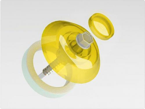 Прокладка между металлом и поликарбонатом. Точечное соединение – крепеж