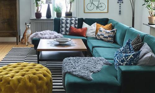 Дизайн гостиной в современном стиле. Цвет в дизайне гостиной