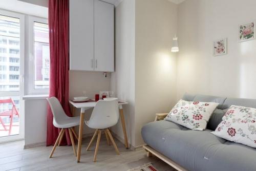 Однушка 33 кв м. Цвет и стиль