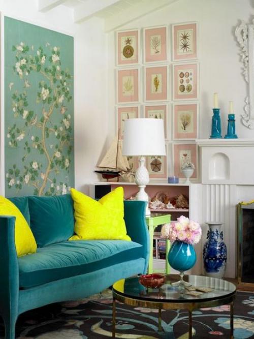 Правильное сочетание цветов в интерьере гостинной. Основные правила сочетания цветов в интерьере