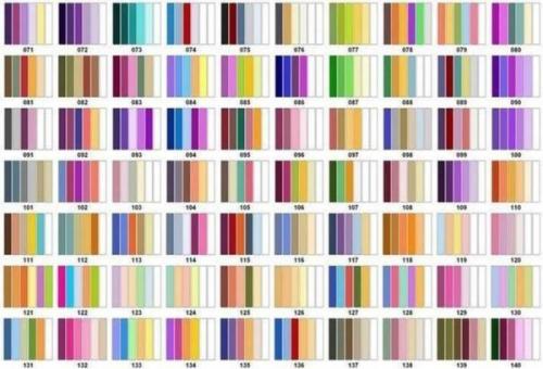 Сочетание цветов таблица. Таблицы сочетания цветов в интерьере