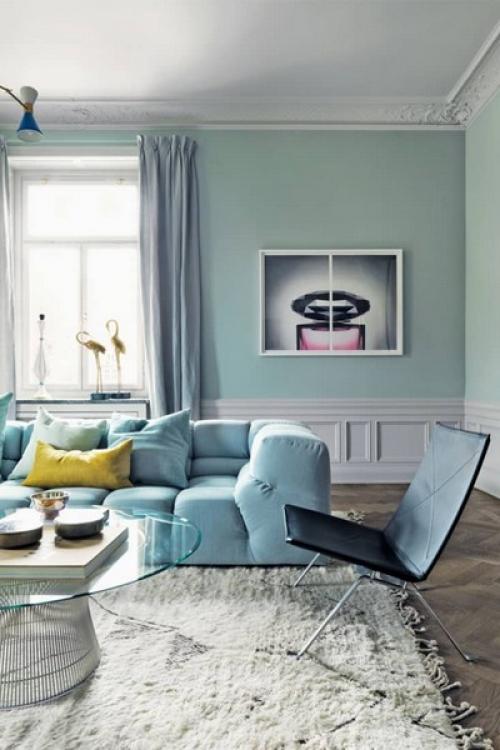 Правильное сочетание цветов в интерьере гостинной. Основные правила сочетания цветов в интерьере