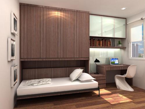 Дизайн 1 комнатной квартиры 34 кв м. Приемы по оптимизации пространства