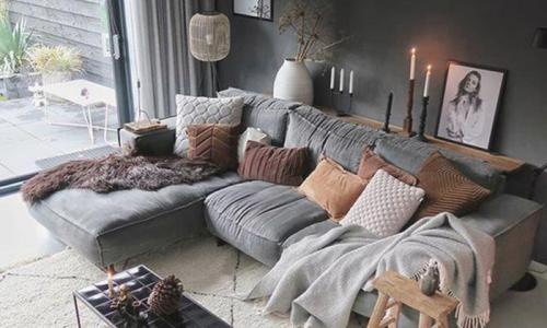 Модный дизайн гостинной. Цвет в дизайне гостиной