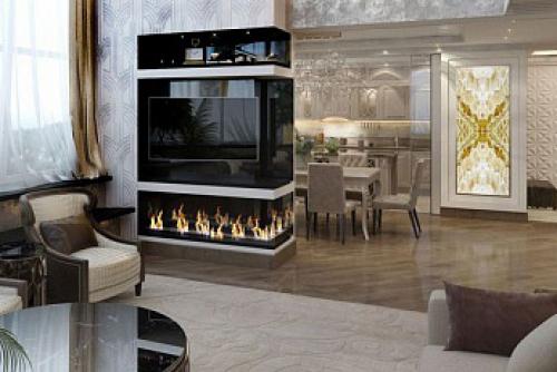 Дизайн гостиной 2022 года: 35 модных идей для современного и стильного интерьера 02