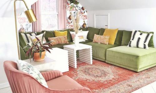 Модный дизайн гостинной. Цвет в дизайне гостиной