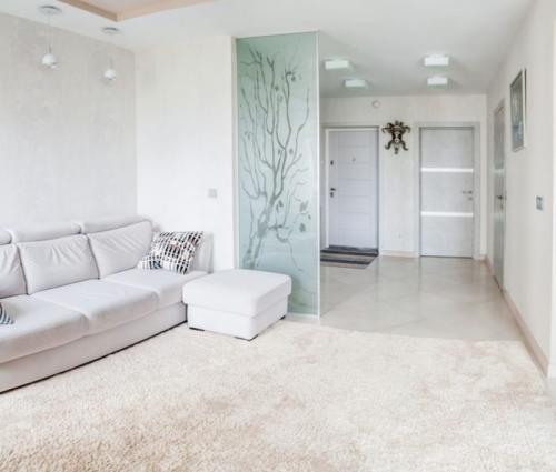 Гостиная в современном стиле в светлых тонах. Цветовые решения и декор светлой гостиной 18