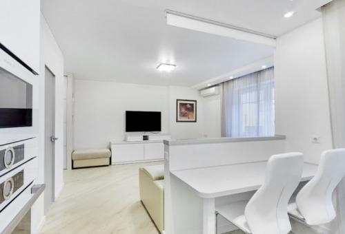 Гостиная в современном стиле в светлых тонах. Цветовые решения и декор светлой гостиной 22