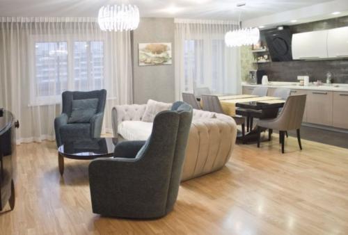 Гостиная в современном стиле в светлых тонах. Цветовые решения и декор светлой гостиной 13