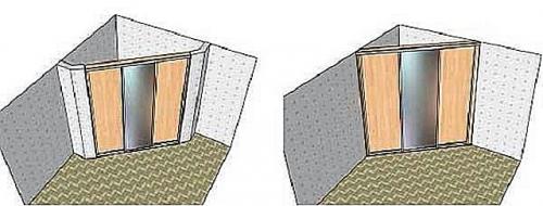Как и какую гардеробную систему выбрать. Угловой вариант гардероба 01 Как и какую гардеробную систему выбрать. Угловой вариант гардероба 01