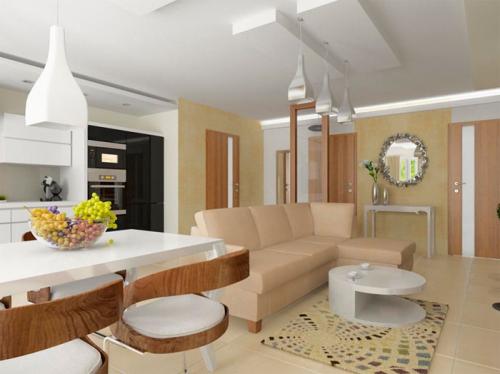 Как сочетать теплые и холодные оттенки. Таблица сочетания холодных и теплых цветов в интерьере 04