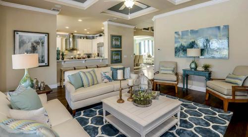 Модный цвет стен в гостинной. Цвет в современной гостиной