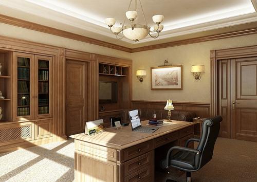 Выбор стиля для кабинета. Европейский 02