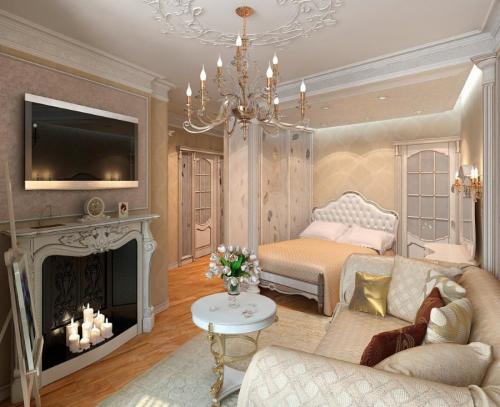 Спальня и гостиная в одной комнате 15 кв м. Варианты дизайна спальни гостиной 15 кв м