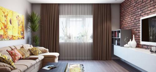 Дизайн комнаты 18 кв.м с балконом и окном. Дизайн зала с площадью в 18 квадратных метров