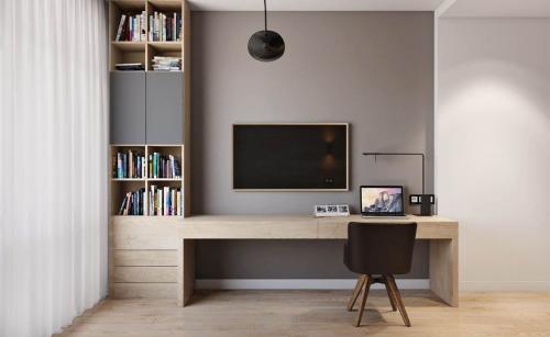 Дизайны домашних кабинетов в современном стиле. Идеи интерьера домашнего кабинета: фото современных решений