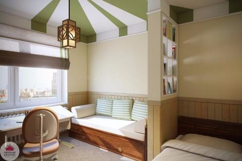 Комната 18 кв м. Дизайн комнаты 18 кв.м: 50 фото спальни-гостиной