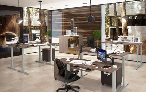 Какие рекомендации по высоте столов дают эргономические стандарты. Правила размеров и высоты офисной мебели