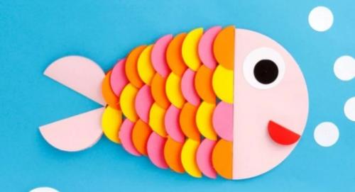 Поделки для детей 7 лет из бумаги. Аппликации из цветной бумаги для дошкольников
