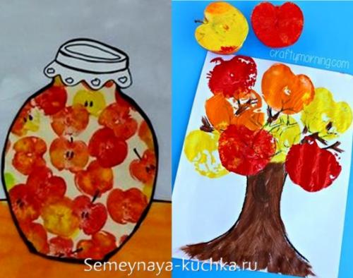 Поделки для самых маленьких осень. (младшая группа – 3-4 года)